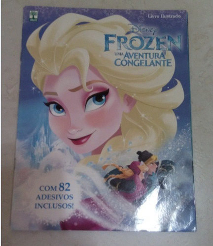 Album De Figurinhas Frozen Uma Aventura Congelante Completo