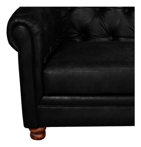 Sofa Florencia 3 Cuerpos Cuero Colorado - Latam Home