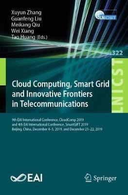 Libro Cloud Computing, Smart Grid And Innovative Frontier...