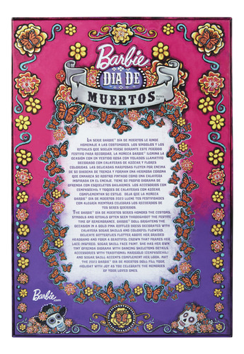 Barbie Dia De Muertos 2023 Edicion Limitada Mattel Signature (Usado)