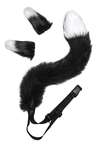 Conjunto De Orejas Y Cola De Zorro, Accesorios De Cosplay,