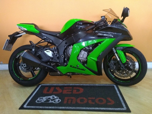 Imagem 2 de 12 de Kawasaki Zx 10 R 2012 Verde