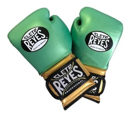 Guantes Cleto Reyes 14oz. Cierre Contacto Wbc Entrenamiento