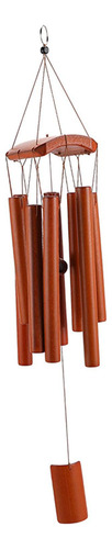 Carillón De Viento De Madera, Carillón De Bambú Moderno