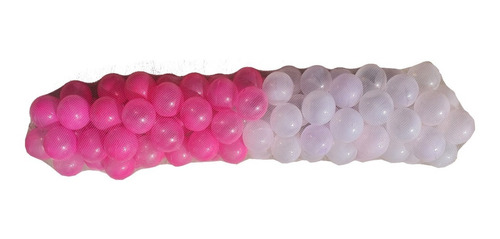 Pelota Para Alberca Transparentes Y Rosas!!