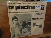 Comprar Alain Delon Michel Legrand La Piscina Simple C Film Rareza