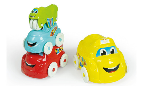 Coches Apilables Para Bebés Set 4 Juguetes Sostenibles