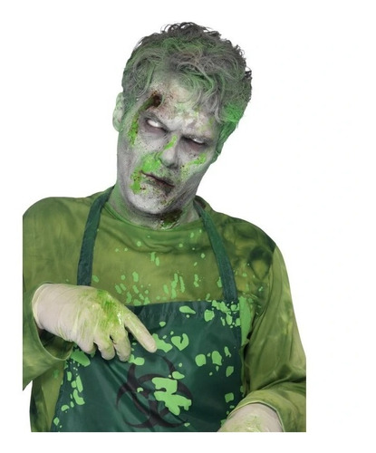Sangre Artificial Verde Zombie Maquillaje Gotero Halloween