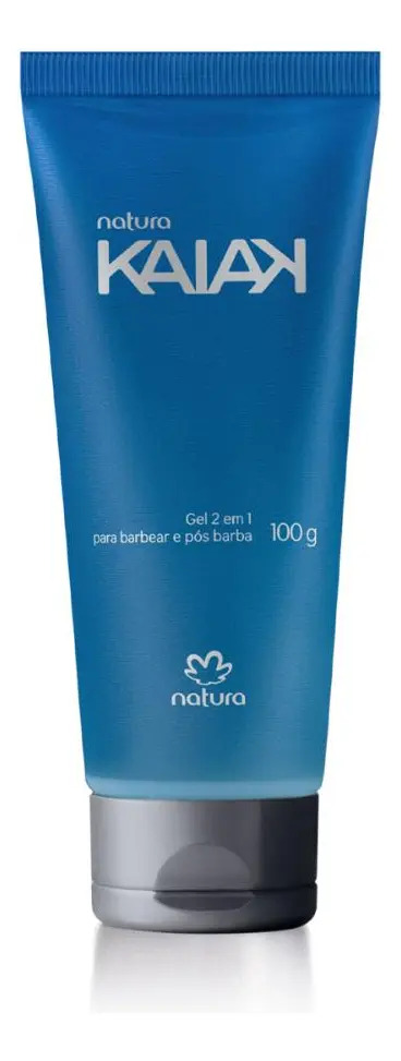 Natura Kaiak Gel 2 Em 1 Para Barbear E Pós Barba 100g