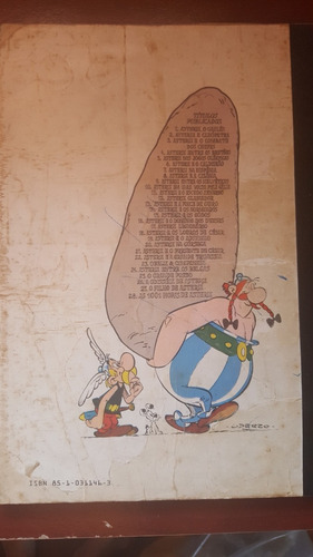Livro Antigo Gibi Colecao As 1001 Horas De Asterix
