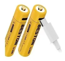 Comprar Baterías Pilas Aaa 1.5v Recargables Micro Usb Somos Tienda