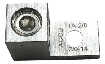 Terminal Zapata Tipo L Para Tableros 1-50 14-6awg 16mm 2und