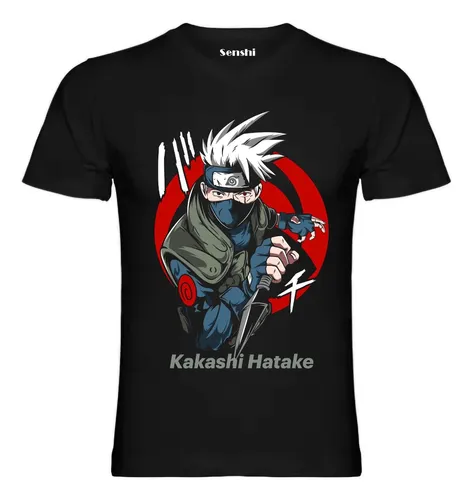 comprar Poleras Kakashi Sensei Naruto Anime Estampada Dtf Cod 002