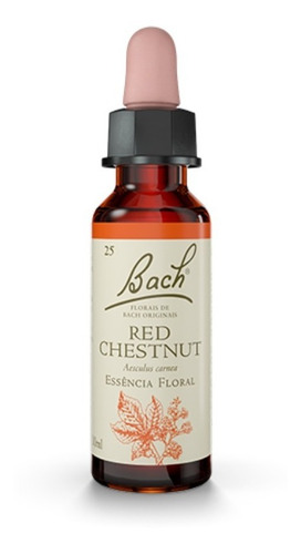 Red Chestnut 10ml Estoque - Florais De Bach Originais