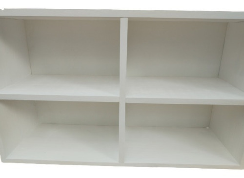 Mueble Montessori,madera, Blanco, Cubos