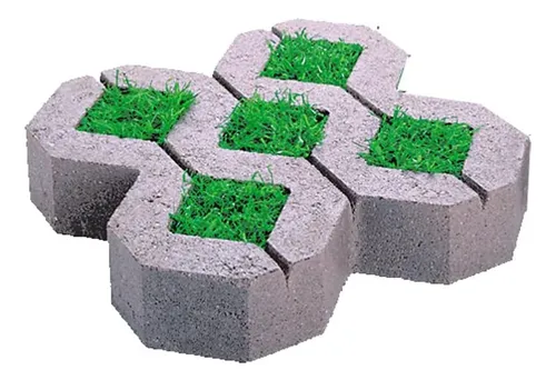 Molde Plástico Para Adoquines Césped Concreto Abs 2mm Estaci