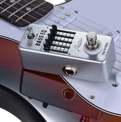 Imagem 7 de 7 de Pedal Equalizador Para Baixo Bass Eq Rowin 5 Bandas De ±18db