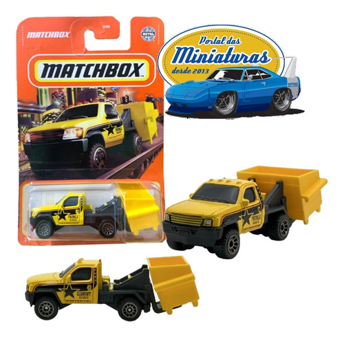 Matchbox Mbx Garbage Scout Caminhão De Lixo 1/64