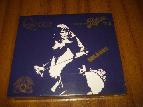 Cd Queen / Live At The Rainbow  74 (nuevo Y Sellado) 2 Cds
