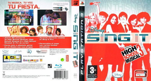 Disney Sing It High School Musical 3 Para Playstation 3