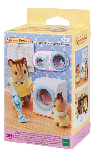 Brinquedo de acessórios para lavadora e aspiradora Sylvanian Families