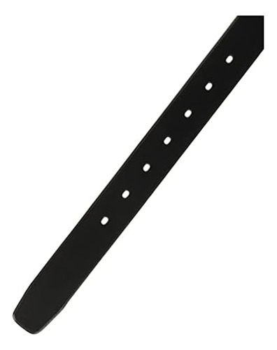 Perry Ellis Cinturón De Vestir Tubular Para Hombre, Negro, 3