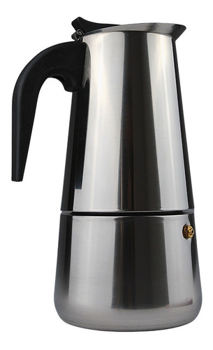 Cafeteira Expresso Italiana Inox 6 Cafés Xícaras Aço Inox