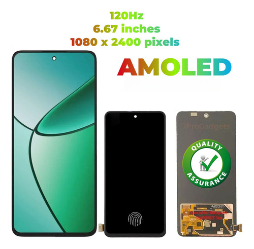 Pantalla Táctil Amoled Oled For Realme 12+ Plus 5g Rmx3867