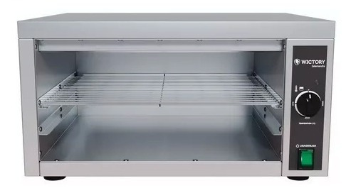 Forno Gratinador Salamandra Elétrico Inox Ws-35 Wictory