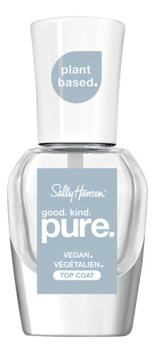 Esmalte de uñas vegano Sally Hansen Good gind pure top coat color transparente