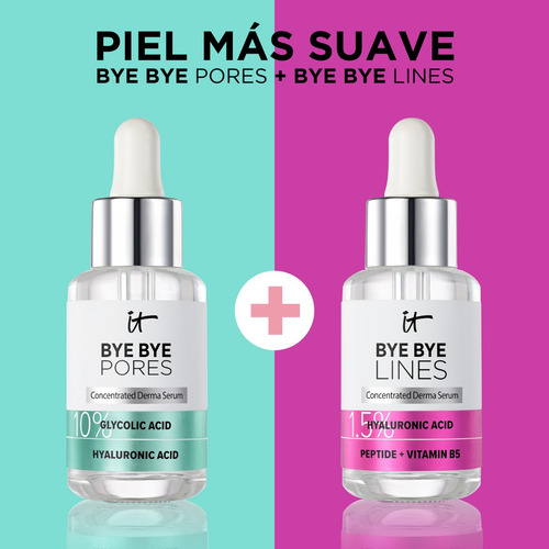 It Cosmetics Bye Bye Lines Suero Á. Hialurónico Vit. B5 30ml Todo Tipo De Piel Día/noche