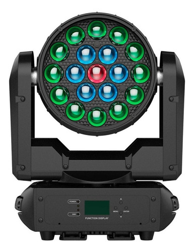 Cabezal Movil Wash Acme Pageant 300 Zomm Cm-300zs 19 Led 10w