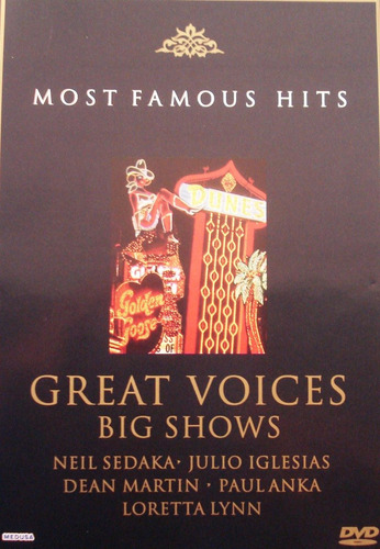 Varios Artistas - Great Voices Big Shows Import Germany Dvd