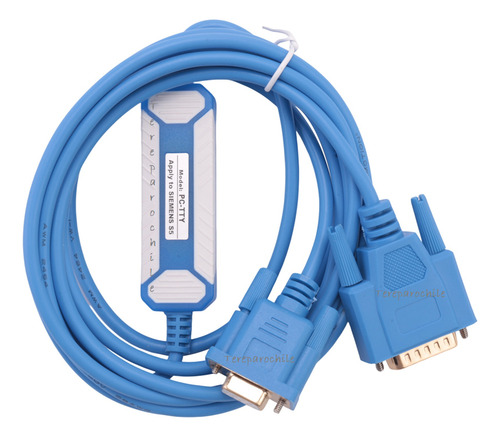 Cable Plc Pc-tty Db9 Db15 Siemens Simatic S5 Step 5