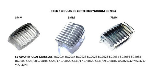 Pack Peines Según Ref. Philips - Unidad a $23333