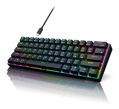 Teclado Mecánico Para Juegos Rk Royal Kludge Rk61 Con