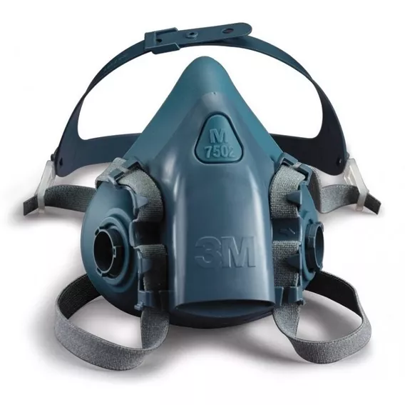  Máscara Respirador Media Cara 3m 7502 - Seguridad Industrial