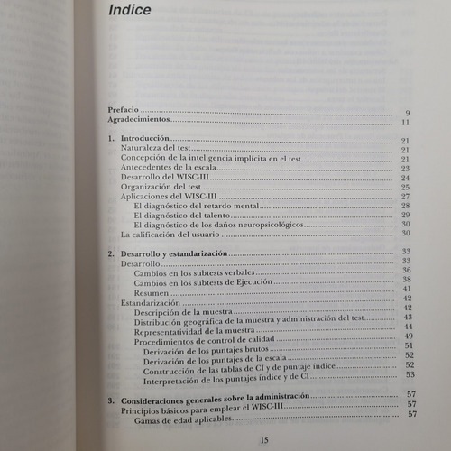 Imagen 4 de 10 de Test Inteligencia Para Niños Wisc Iii David Wechsler Paidos