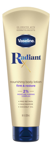 Loción Corporal Vaseline Radiant X Firm & Restore 240ml