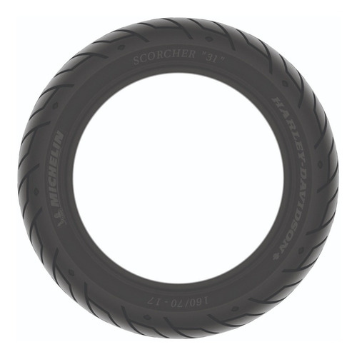 Pneu Traseiro 160/70-17 Scorcher 31 Michelin