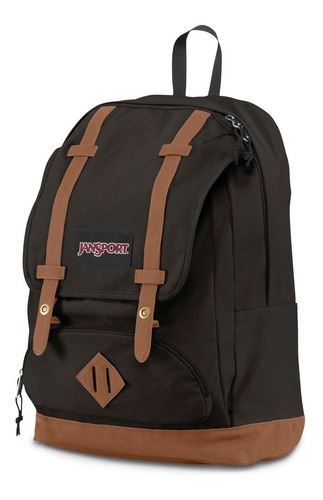 Imagen 1 de 1 de Zonazero Mochilas Jansport Baughman Black Canvas