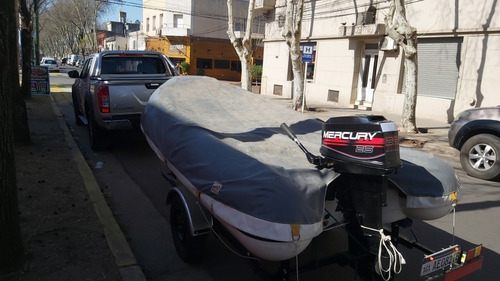Imagen 14 de 15 de Expectacular Bote Rotomoldeado Sboats 335 + Mercury 25hp