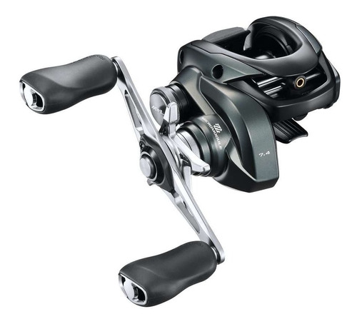 Bobina Shimano Curated Mgl 150 Xg (derecha), color negro