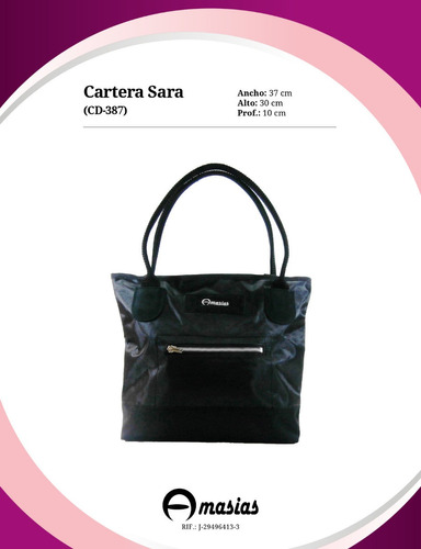 Cartera Negra  (cd-387) 