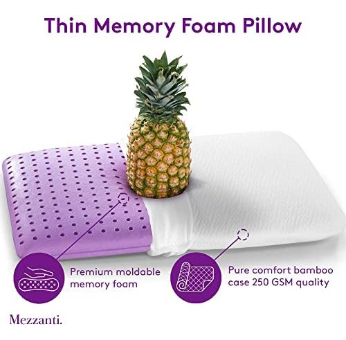 Almohada Ultrafina Mezzanti 2024, Almohada Plana Y Delgada