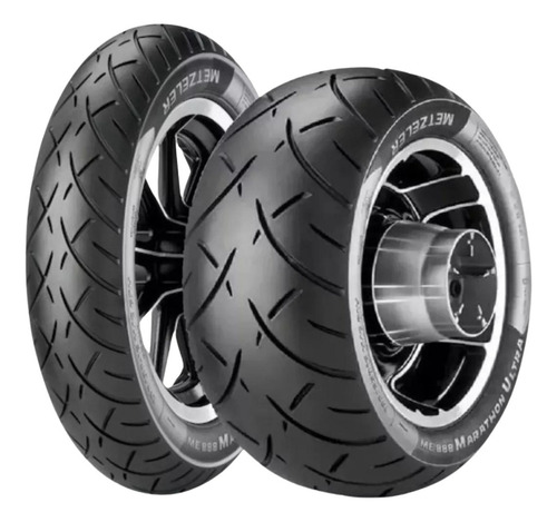 Pneu 120/70-21 + 300/35r18 Moto Me888 Metzeler