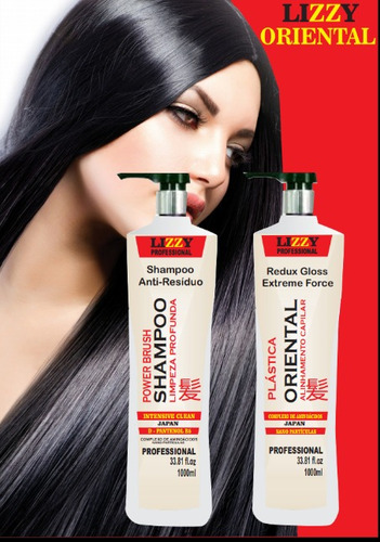 Imagem 2 de 8 de Semi Definitiva Sem Formol Plástica Oriental Kit 2x 1000 Ml