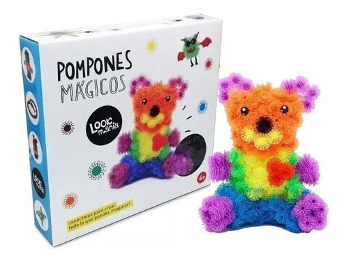 Pompones Mágicos Encastrables Abrojos 400 Piezas