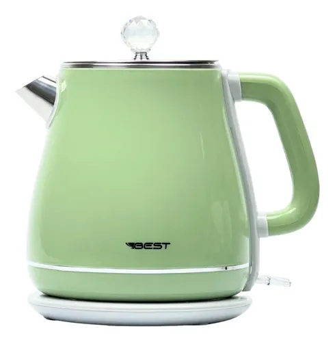 Chaleira Jarra Elétrica Colorida 1.8 L Best Moderna Cor Verde 110...