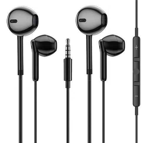 Auriculares Con Cable 2black Earbuds Con M B0b9c8c4f9_210124